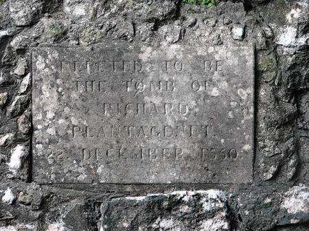 The tomb of Richard III’s illegitimate son at Eastwell, near Ashford?