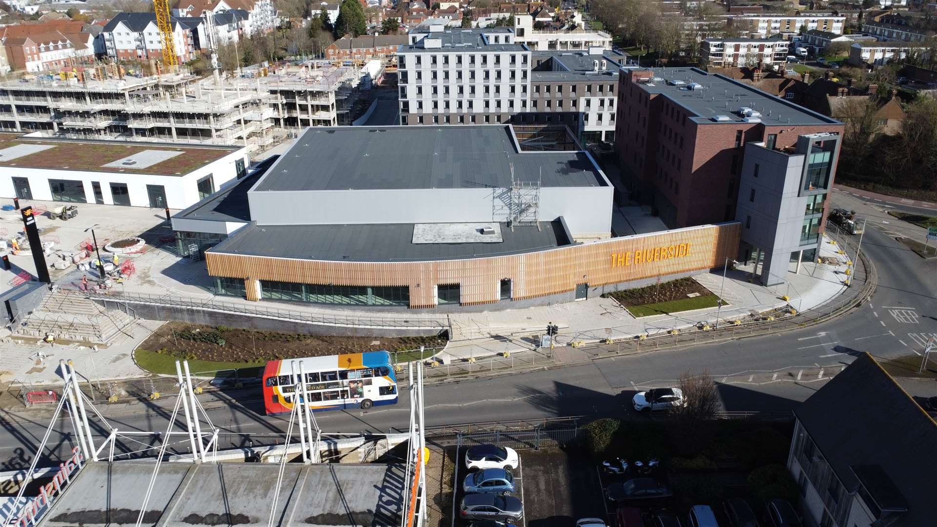 An aerial shot of the site taken six months ago. Picture: Barry Goodwin