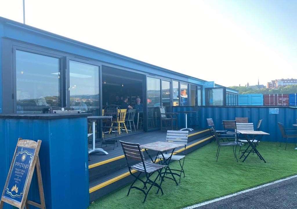 Argentine restaurant Portenio at Folkestone Harbour Arm