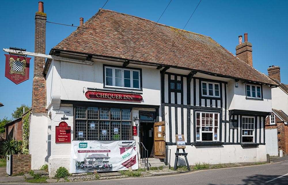 The Chequer Inn in Ash