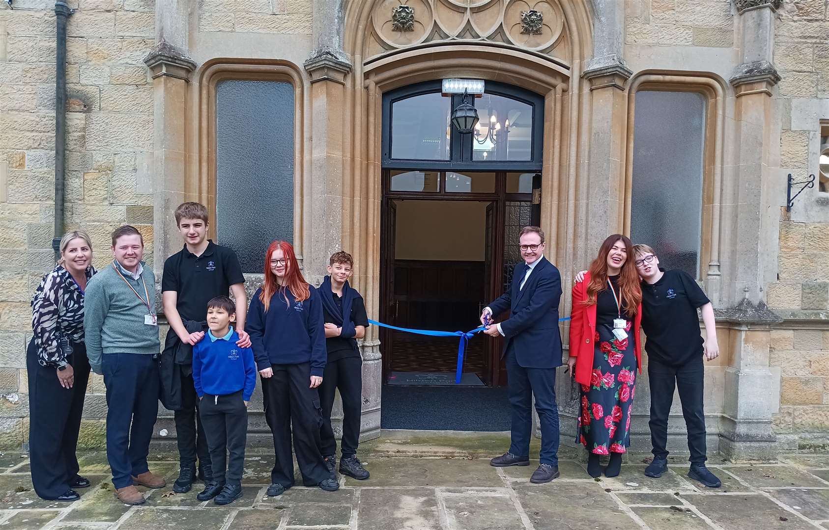 Tom Tugendhat opened Hilden Park School last month