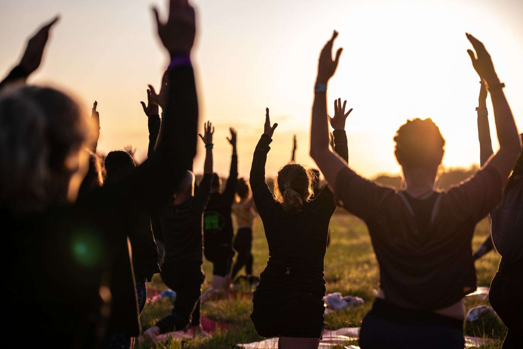 For a slower pace, take part in a yoga, meditation or breathwork session. Picture: LoveFit