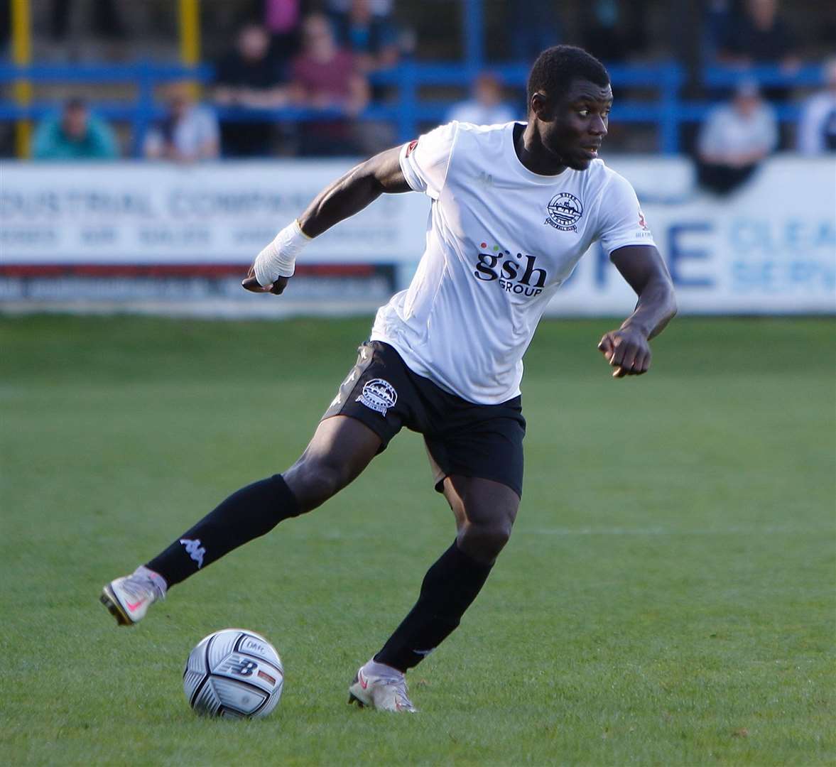 Dover Athletic defender Seth Nana Twumasi Picture: Andy Jones