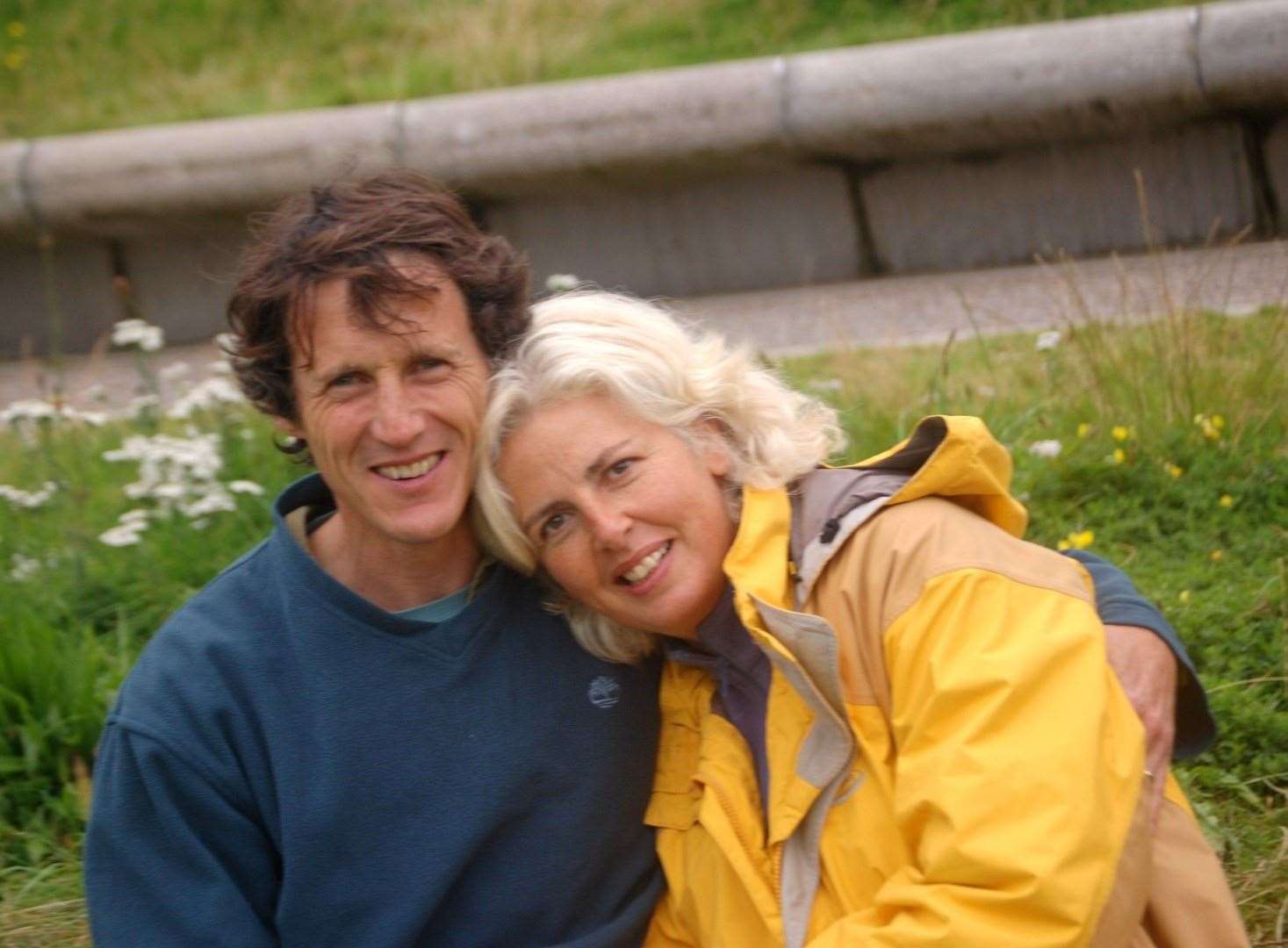 Mary Whitaker with her husband Richard