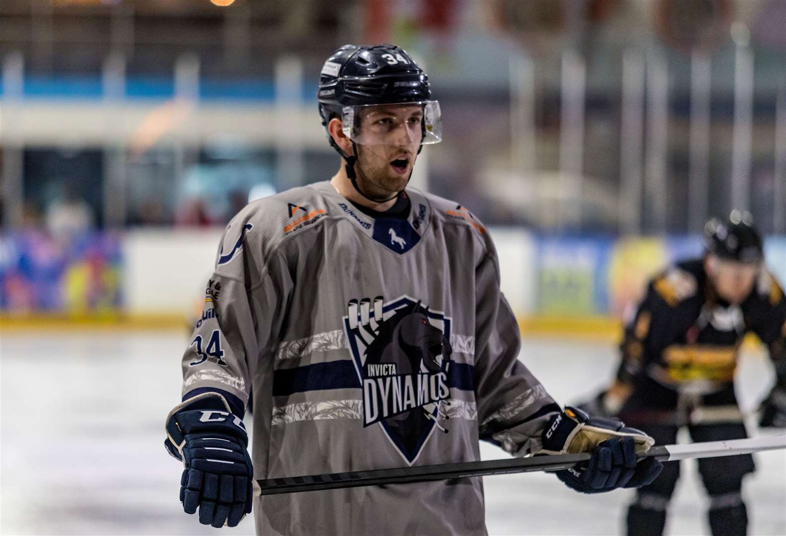 Owen Dell scored four for Invicta Dynamos against Milton Keynes Thunder Picture: David Trevallion