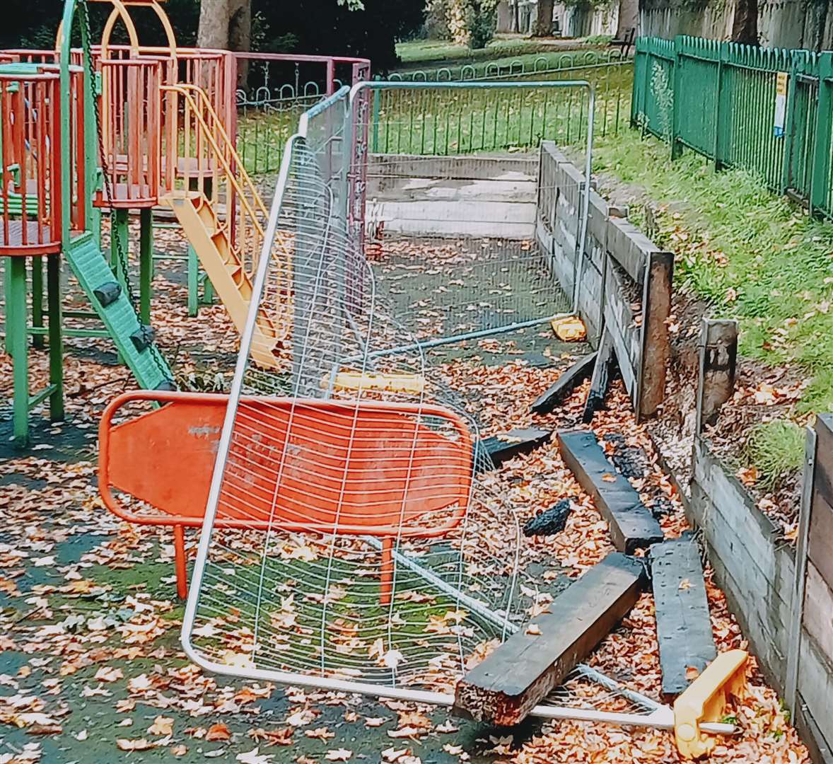 Money had been pledged for improvements to Town Hall Gardens