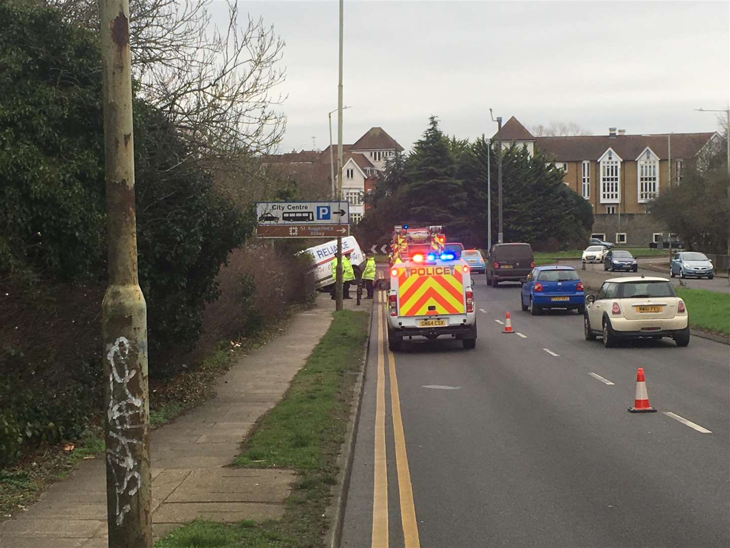 Police at the scene in Rheims Way (6360557)