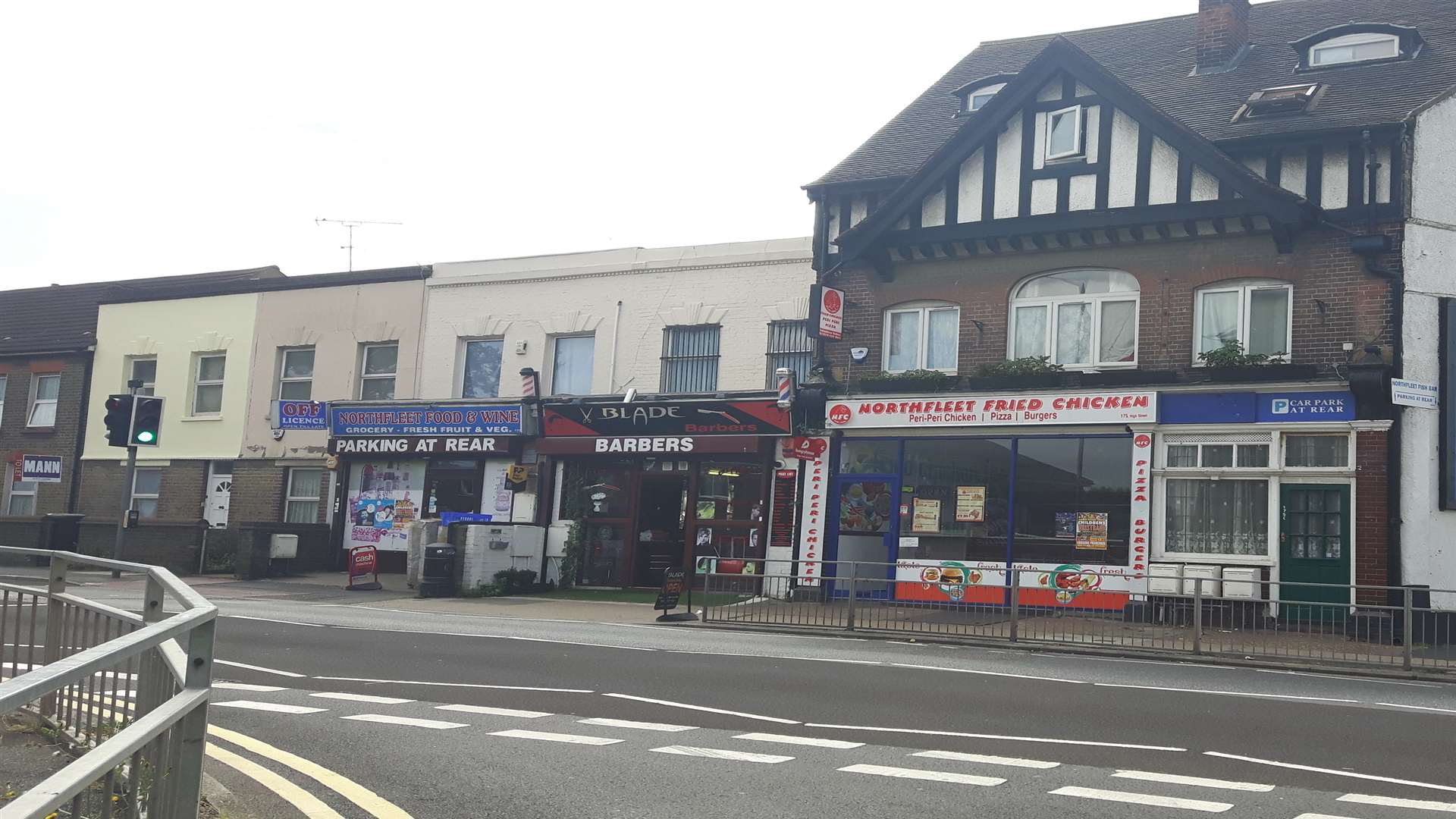 The Northfleet Fried Chicken shop