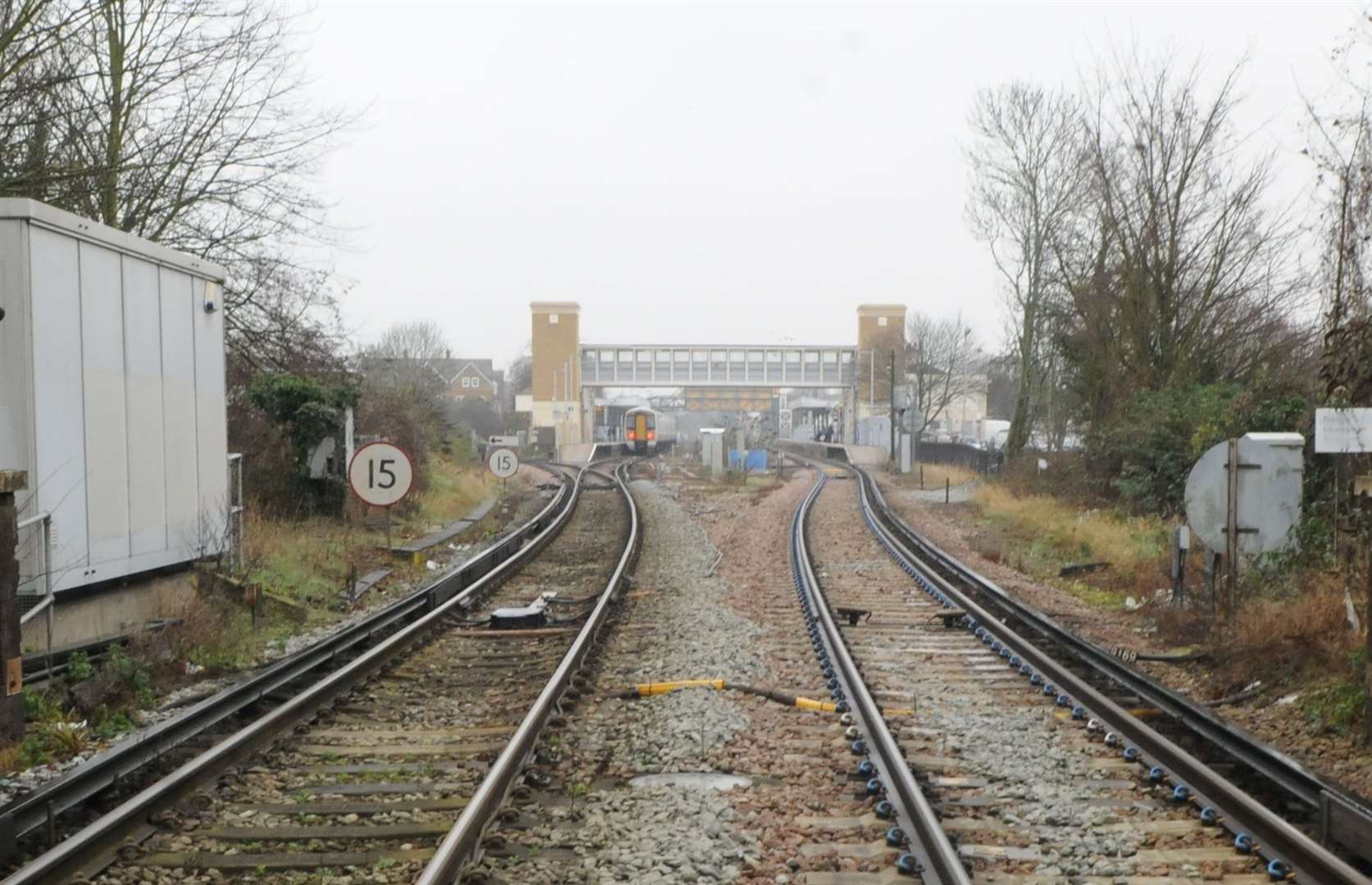 Emergency services were called to Canterbury West station