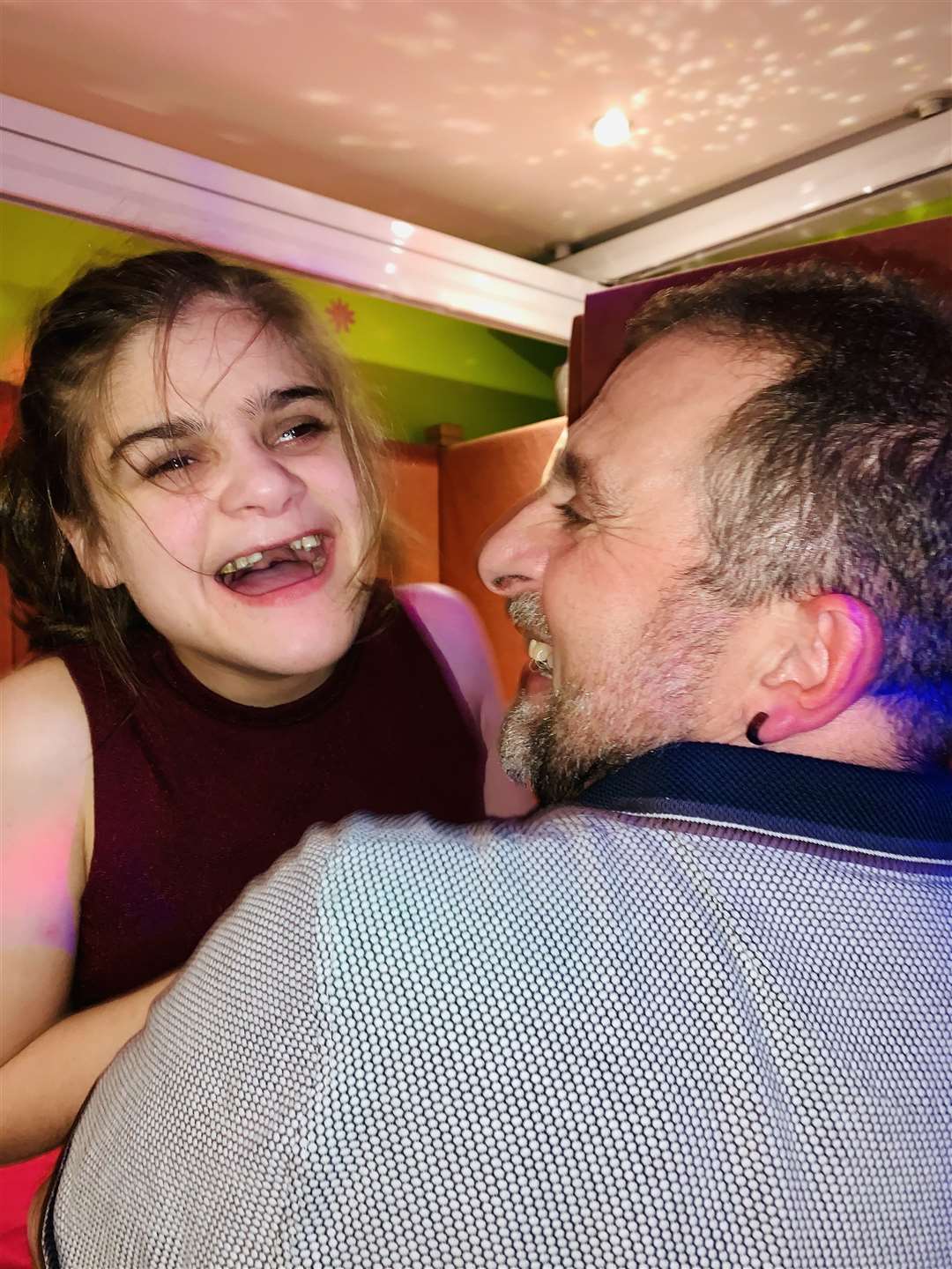 Brett Martin would just like to be able to hug his daughter Charlotte again this Christmas