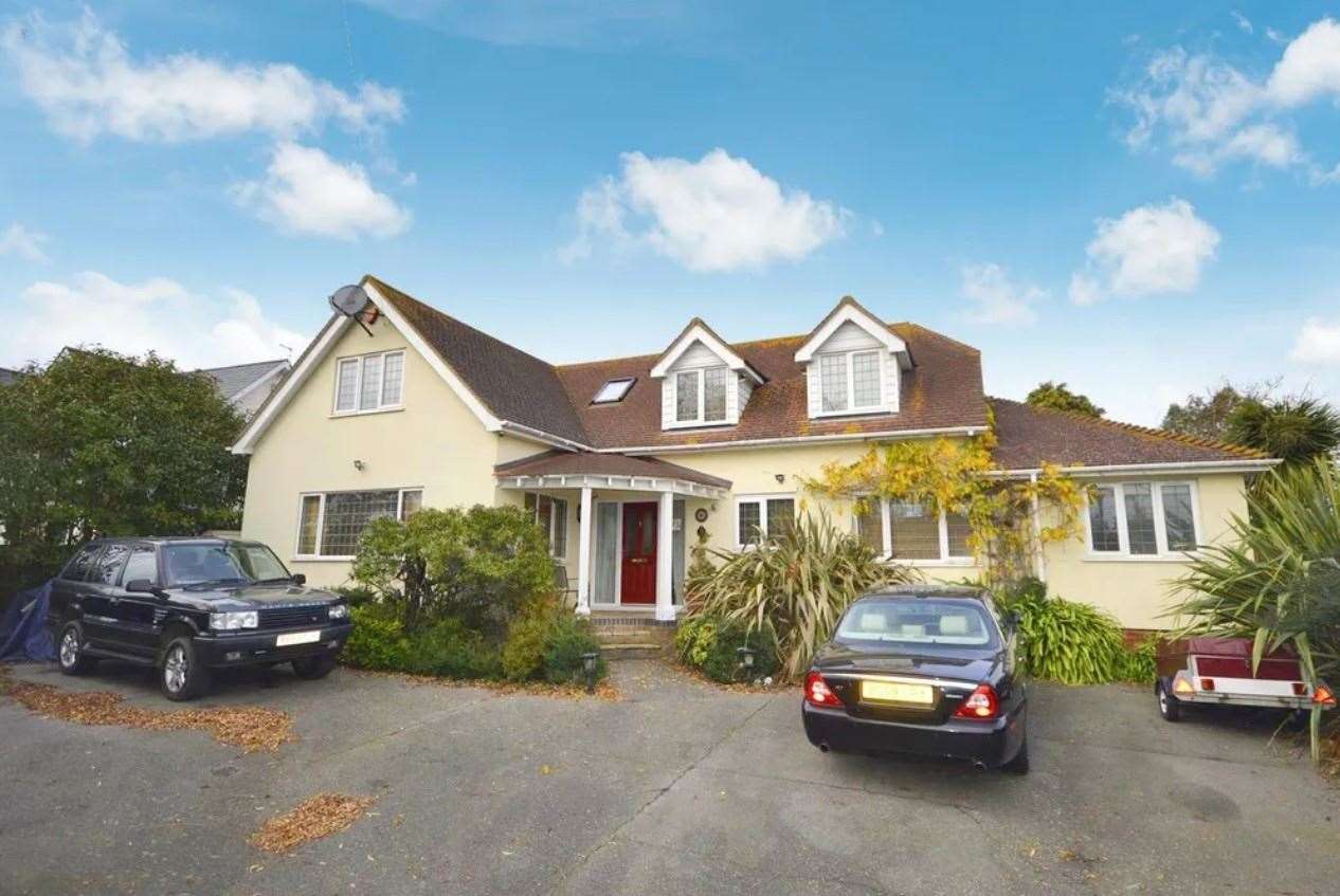 The four-bed detached house in Broomfield Road. Picture: Zoopla / Zest