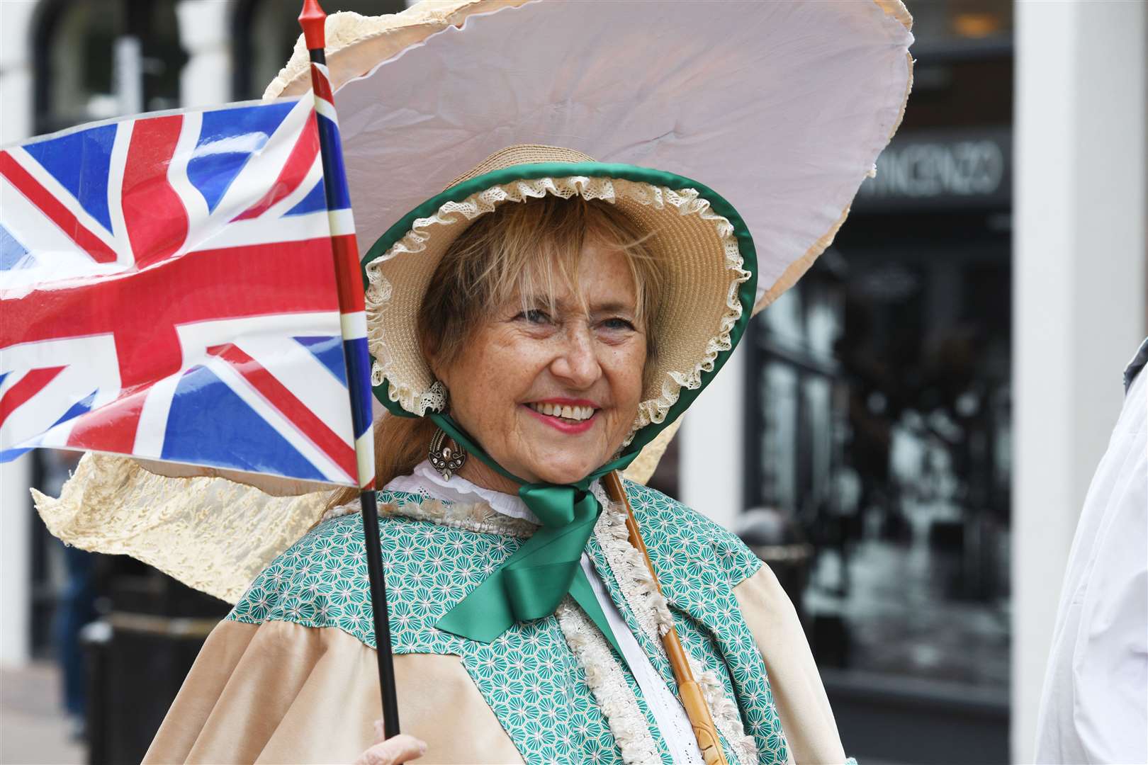 A beaming smile from one of the participants. Picture: Barry Goodwin