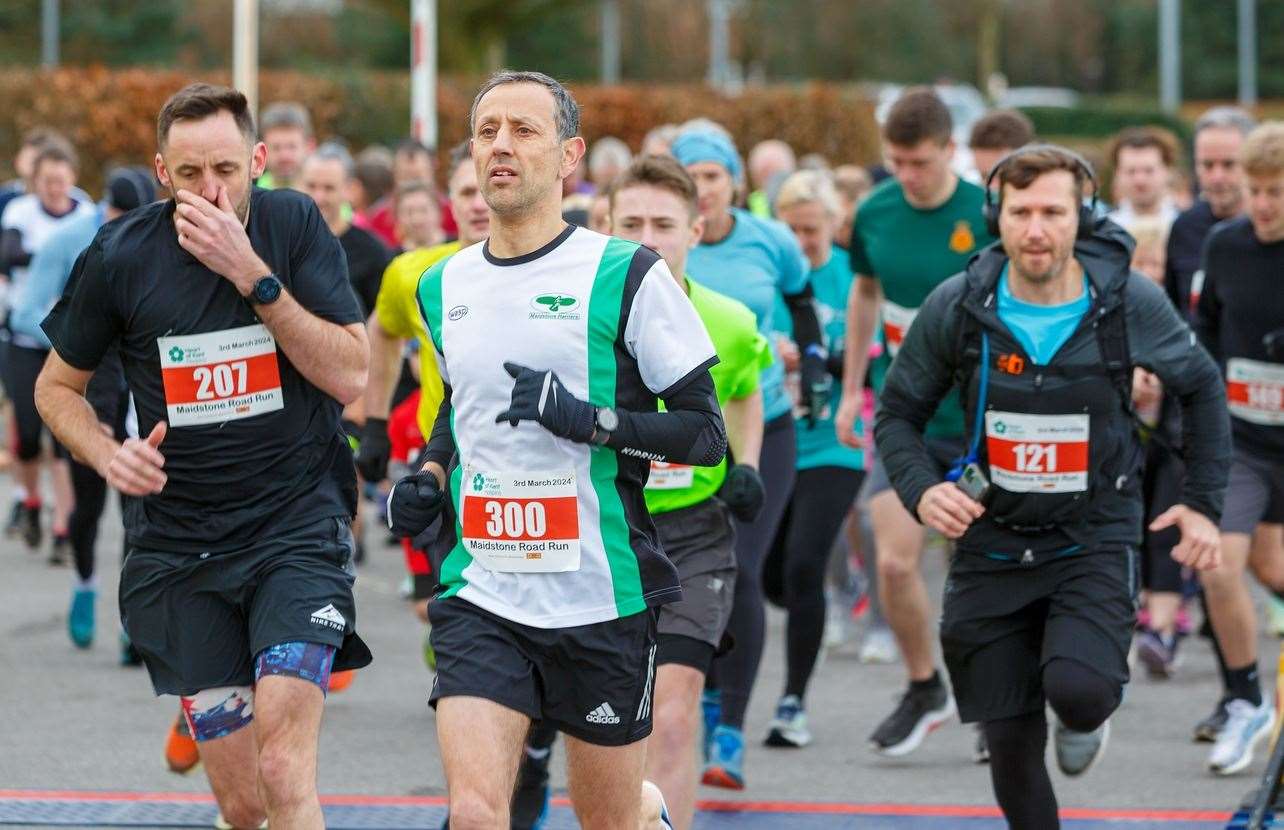 The school also hosts the Heart of Kent Hospice Maidstone Road Run. Picture: Steve James Photography