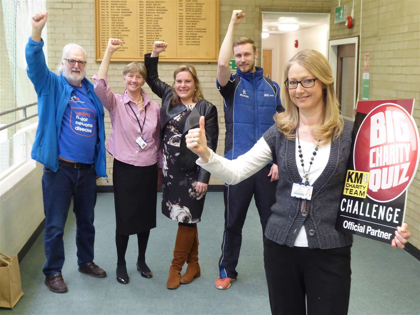 Lynne Bannon from the League of Friends at the Kent and Canterbury Hospital which will receive a share of the charity pot at the KM Big Quiz.