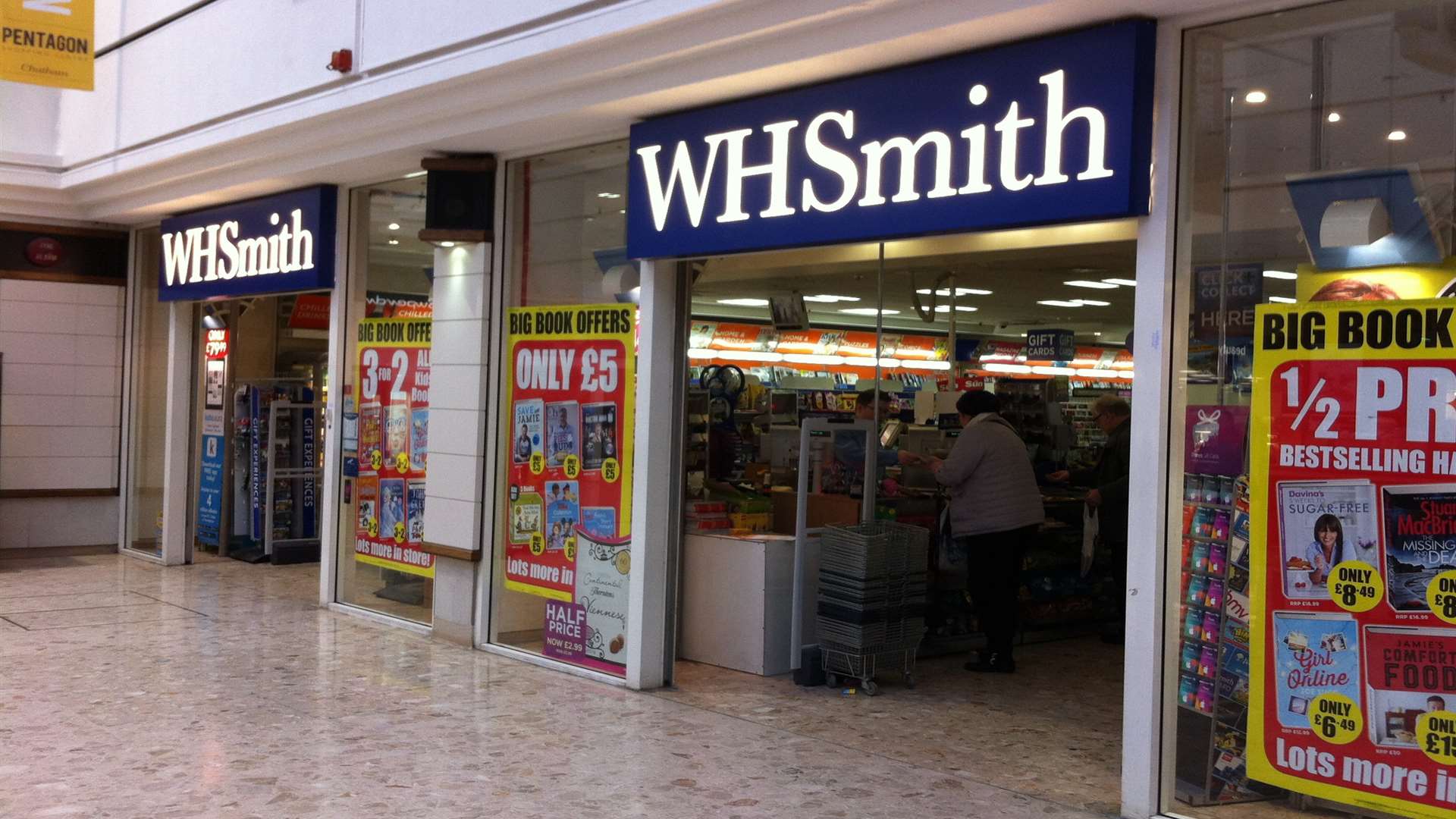 WHSmith, Pentagon Centre, Chatham.