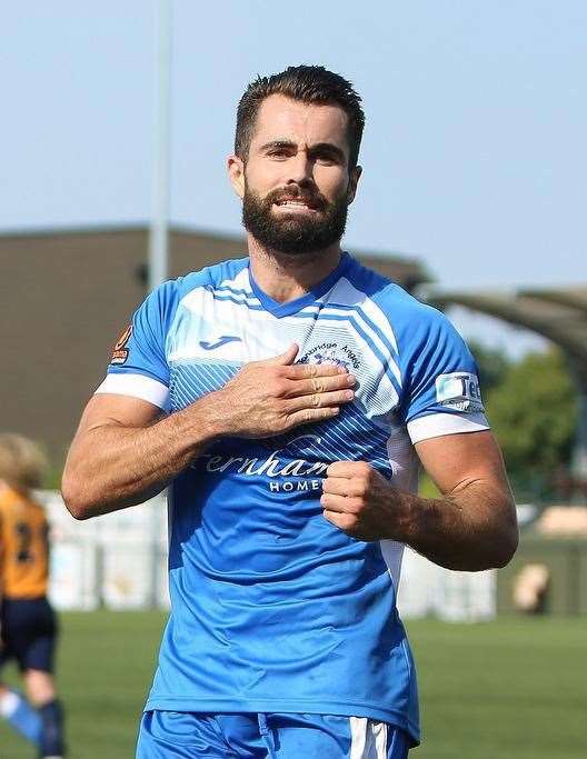 Ex-Tonbridge winger Joe Turner has joined Ramsgate. Picture: David Couldridge.