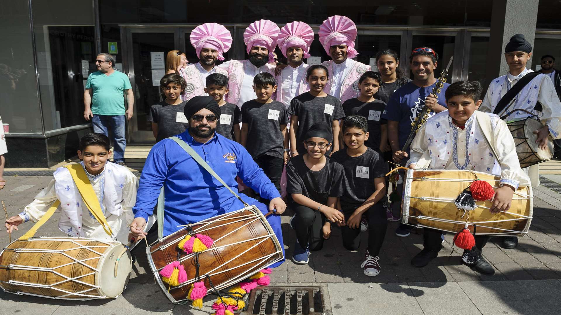 Four by Four Bhangra. Picture: Andy Payton