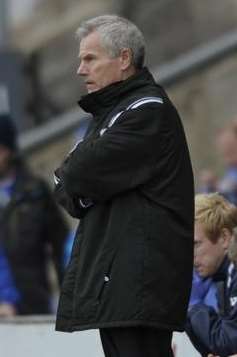 Gillingham boss Peter Taylor. Barry Goodwin