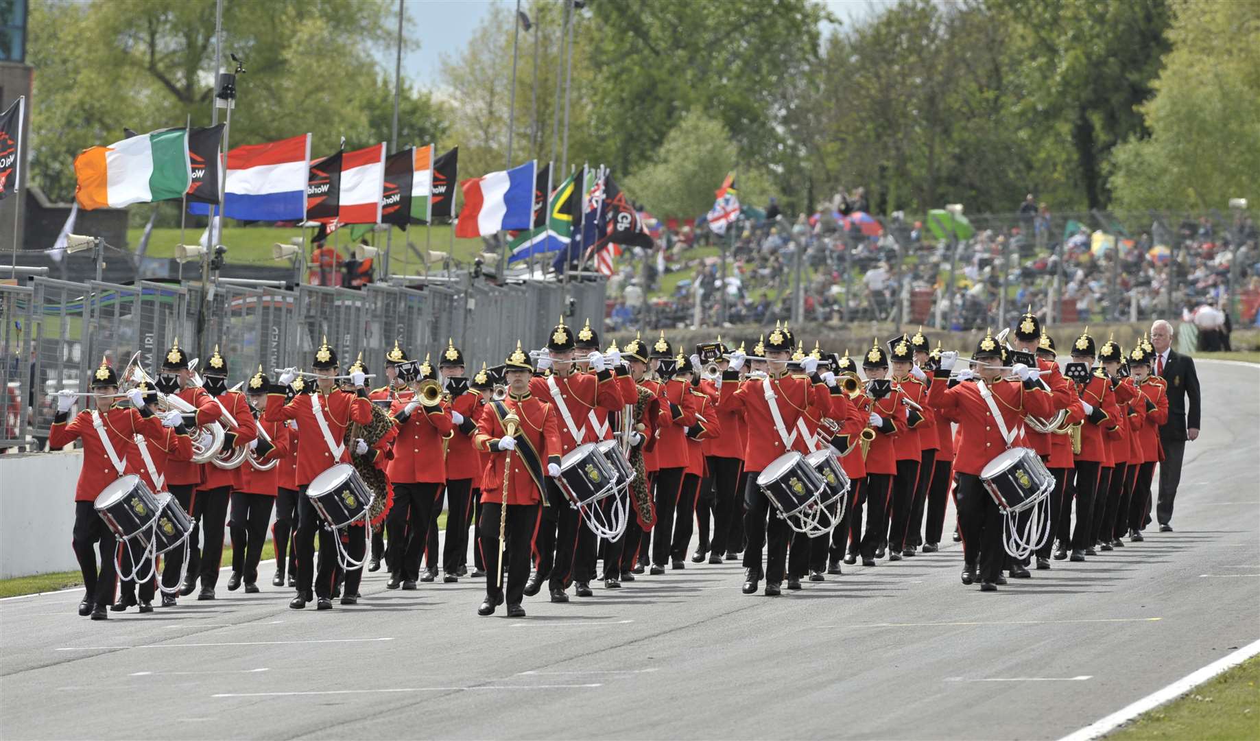 The opening ceremony at A1's final meeting in 2009. Picture: Andy Payton