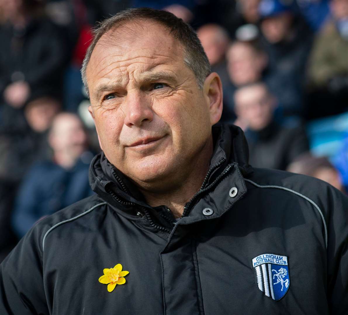 Gillingham manager Steve Lovell Picture: Ady Kerry