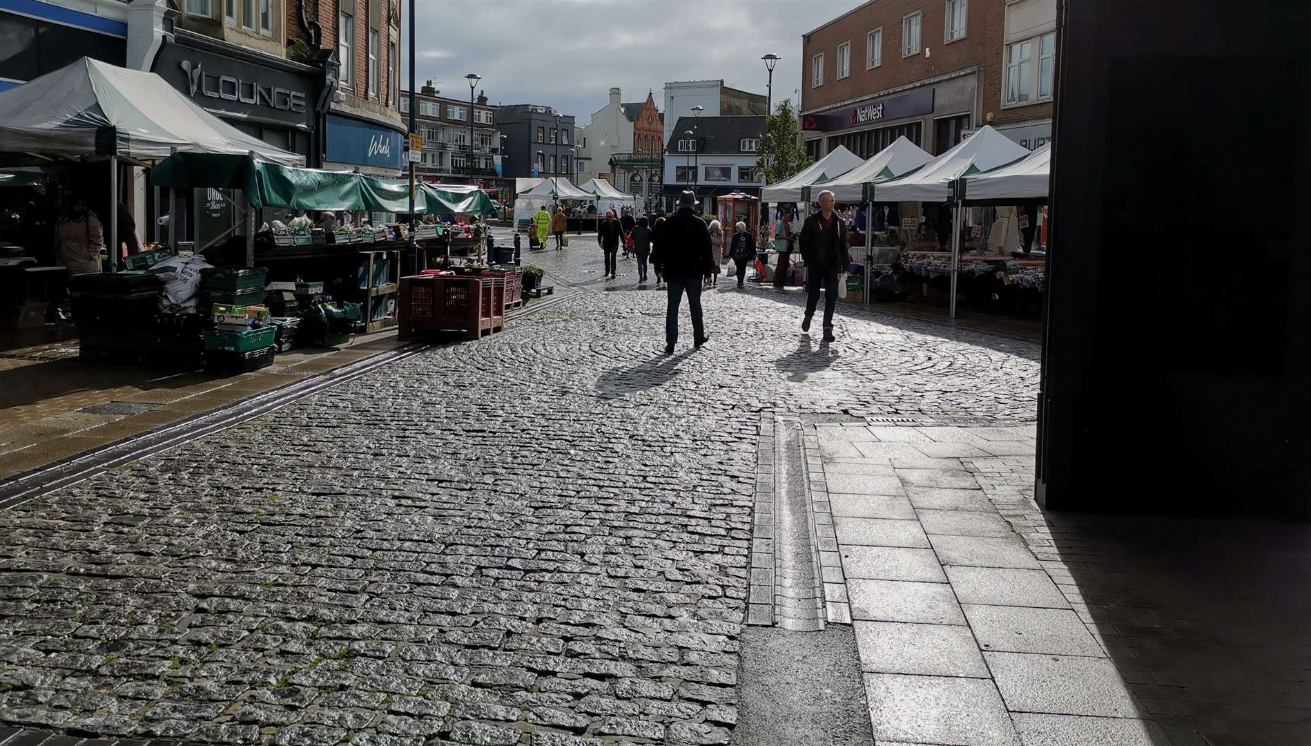 The market used to be much busier, according to some stall owners