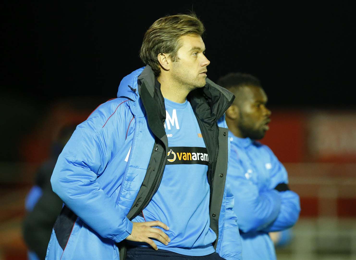 Ebbsfleet United manager Daryl McMahon Picture: Andy Jones