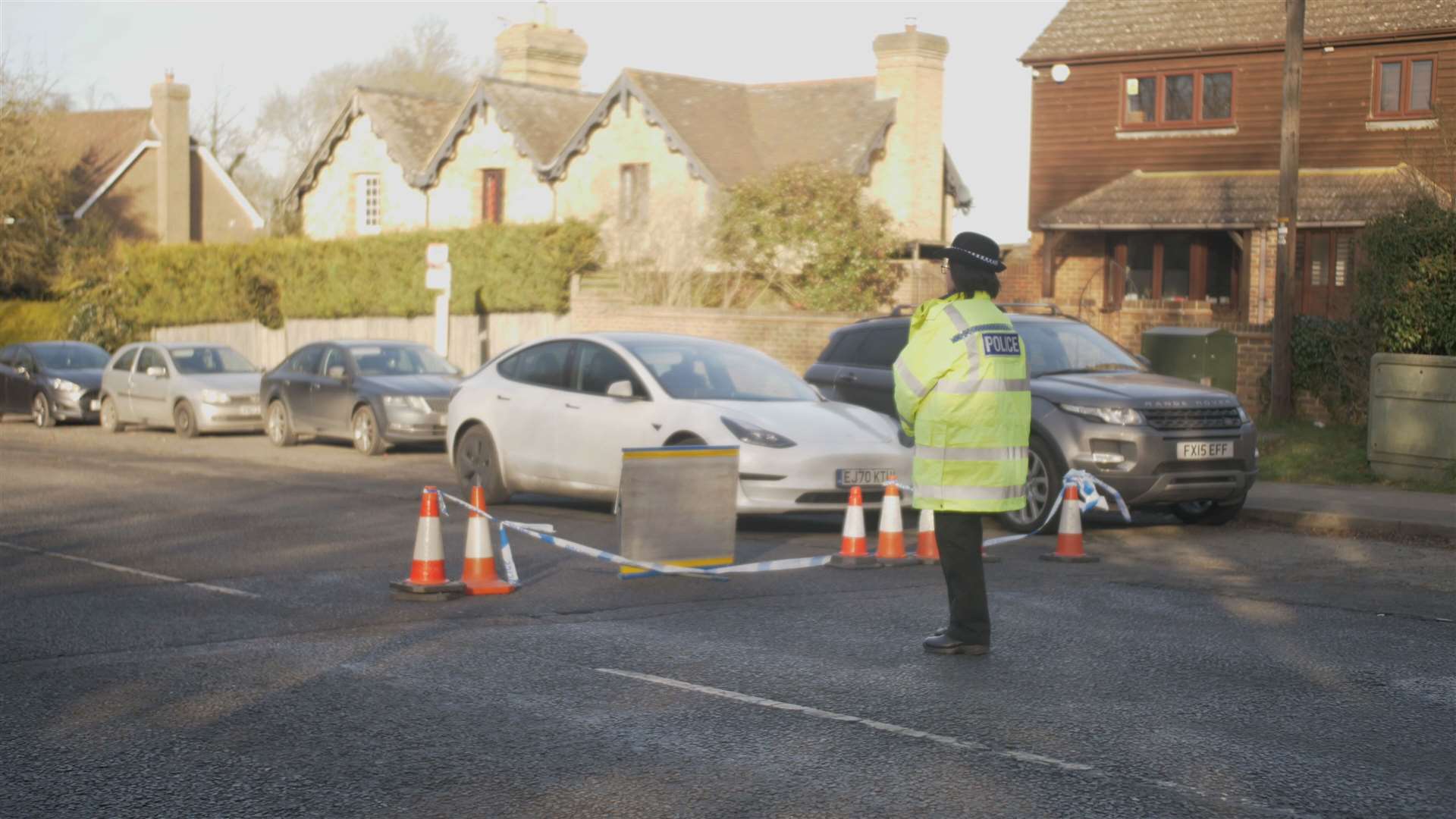 Police were called to Hermitage Lane after a man was hit by a lorry