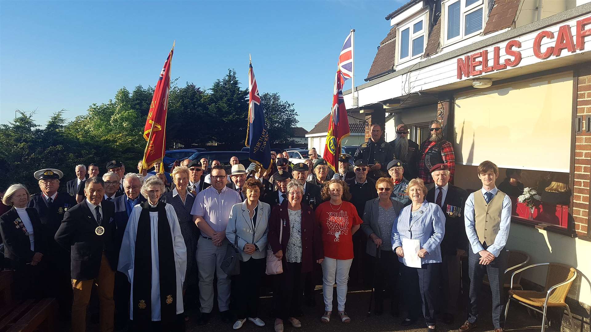 A large group of people celebrated the anniversary after it was revealed the council had no plans for it. Picture: Jason Arthur (11910630)