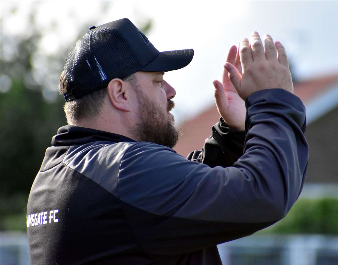 Ramsgate manager Ben Smith. Picture: Randolph File