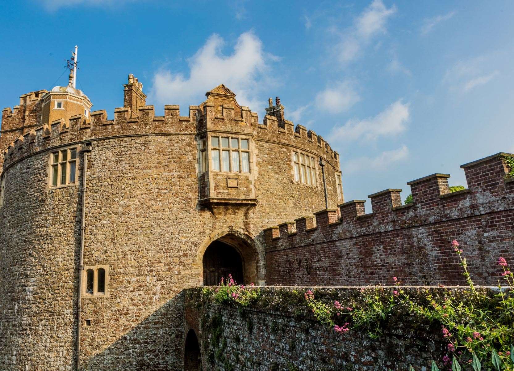 The Queen Mother’s private Kent apartment at Walmer Castle, Deal is open to the public. Picture: English Heritage