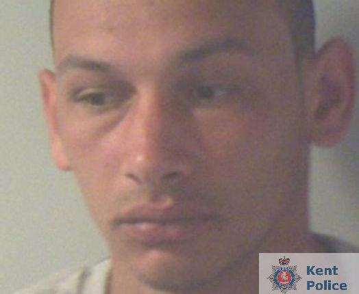 Loui Baillie-McLauchlan has been jailed for two years and four months. Picture: Kent Police (7467682)