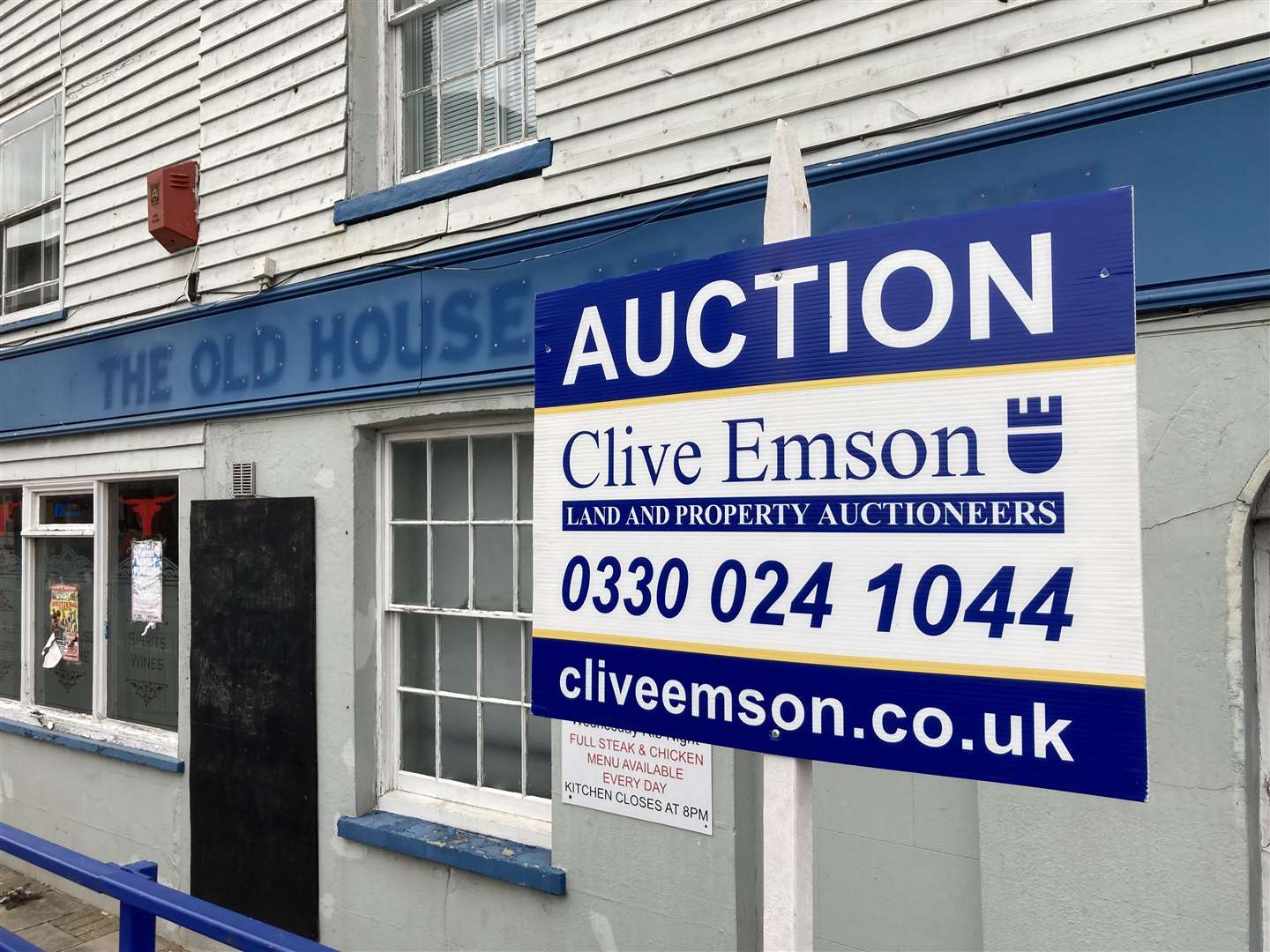 Clive Emson sold the Old House at Home pub in Sheerness High Street