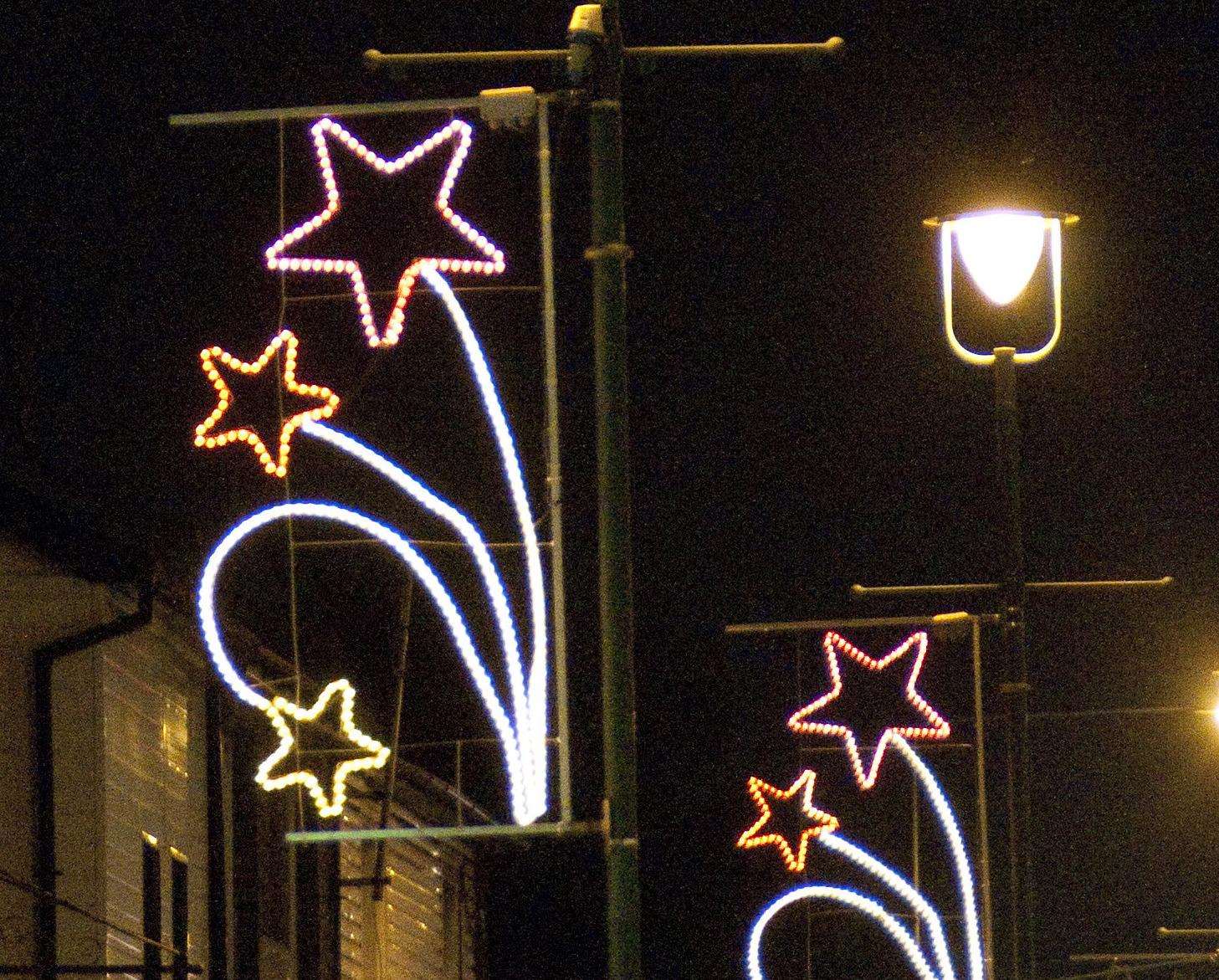 Sittingbourne Christmas lights will be switched on with a parade this year. Picture: Rob Canis