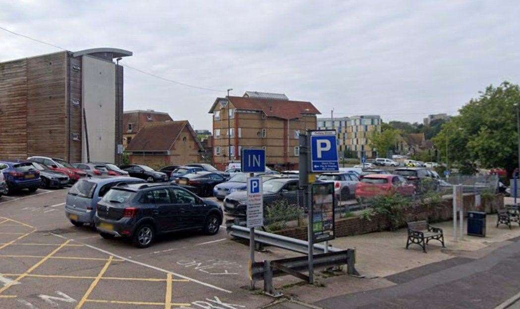 A robbery and serious assault is alleged to have taken place at the Medway Street car park in Maidstone. Picture: Google