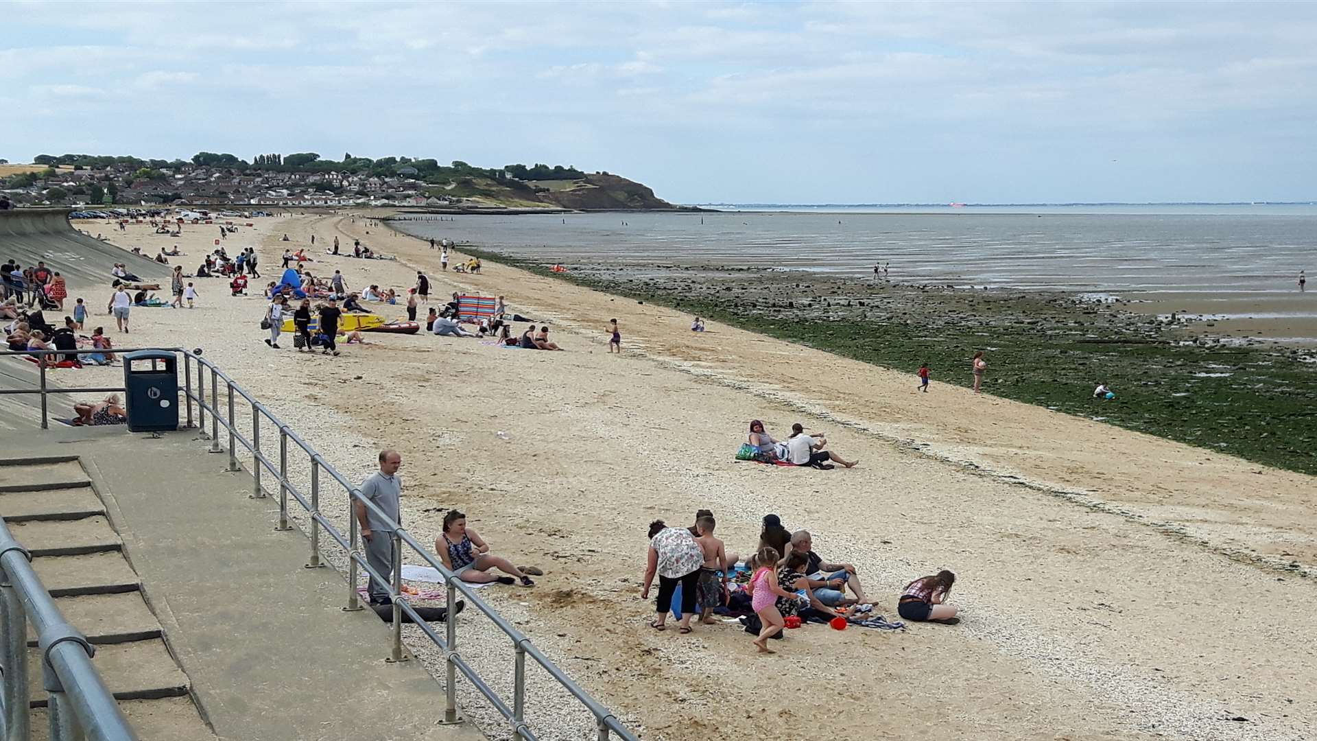 Leysdown beach on the Isle of Sheppey