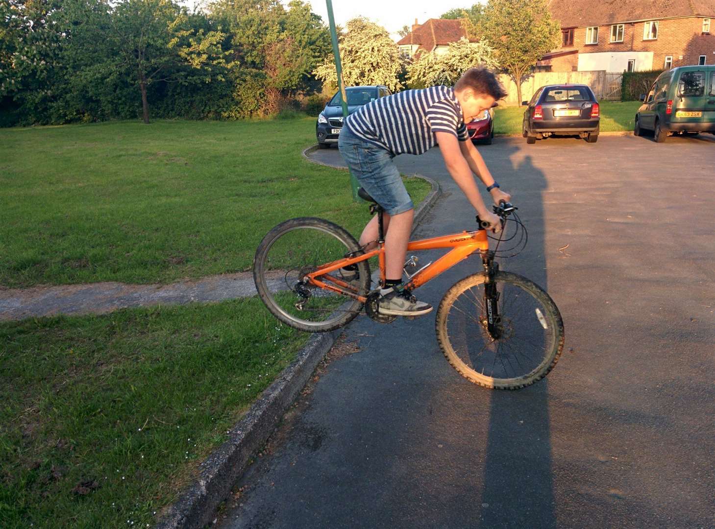 Fit and active Ben, pictured with his bike (13123178)