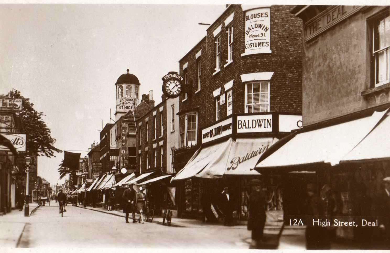 Turk's clock in its original Deal location