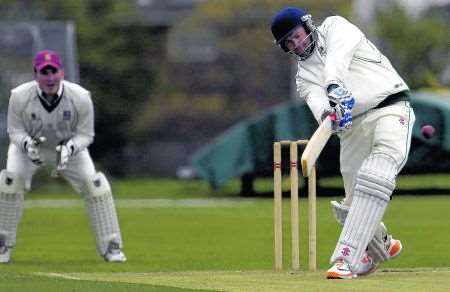 Folkestone's Adam Hastilow hit 64 against Tenterden