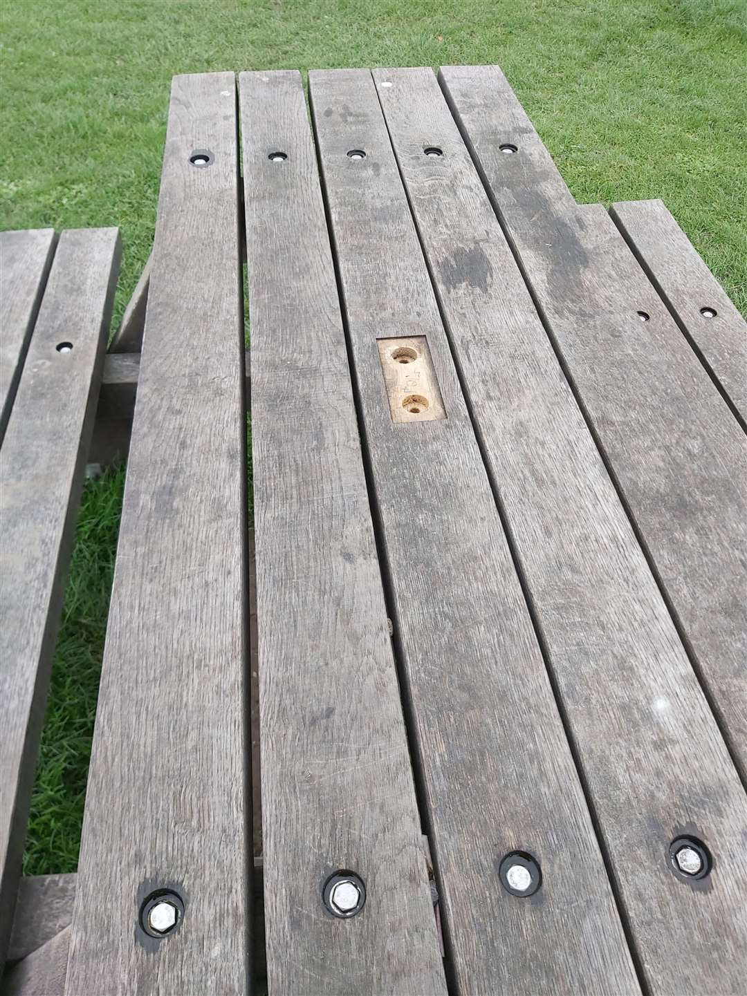 Memorial plaques have been removed from benches at Riverside Country Park in Rainham