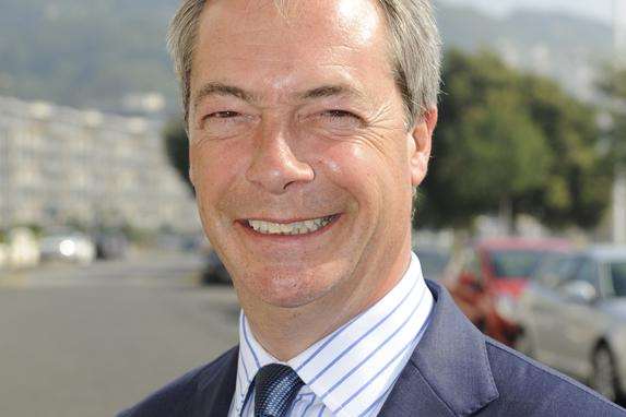 UKIP leader Nigel Farage