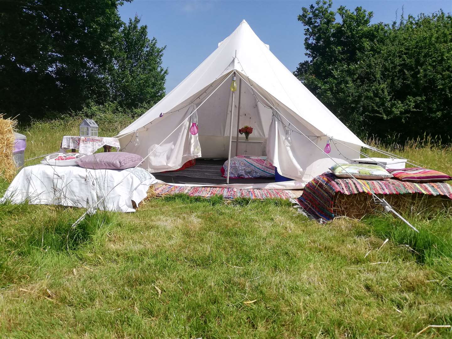 Ellenden Farm Glamping near Whitstable. Picture: Blair Hart