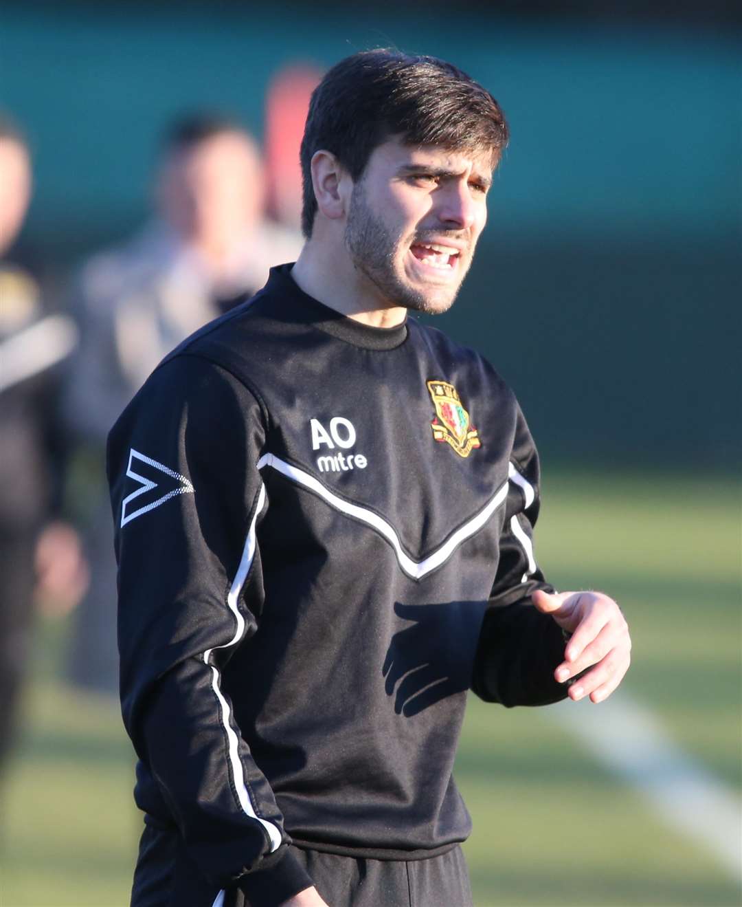 Sittingbourne manager Aslan Odev Picture: John Westhrop