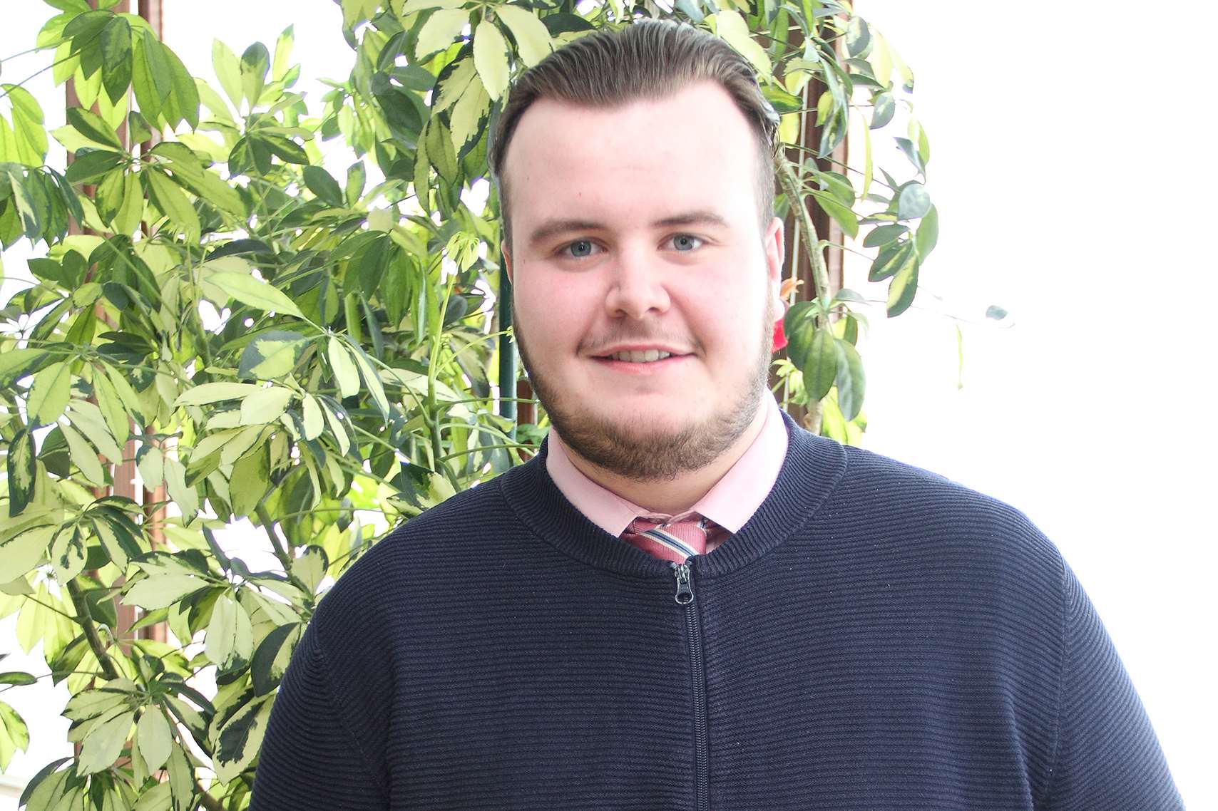 Charlie Barrett is Gravesham Borough Council's newest apprentice