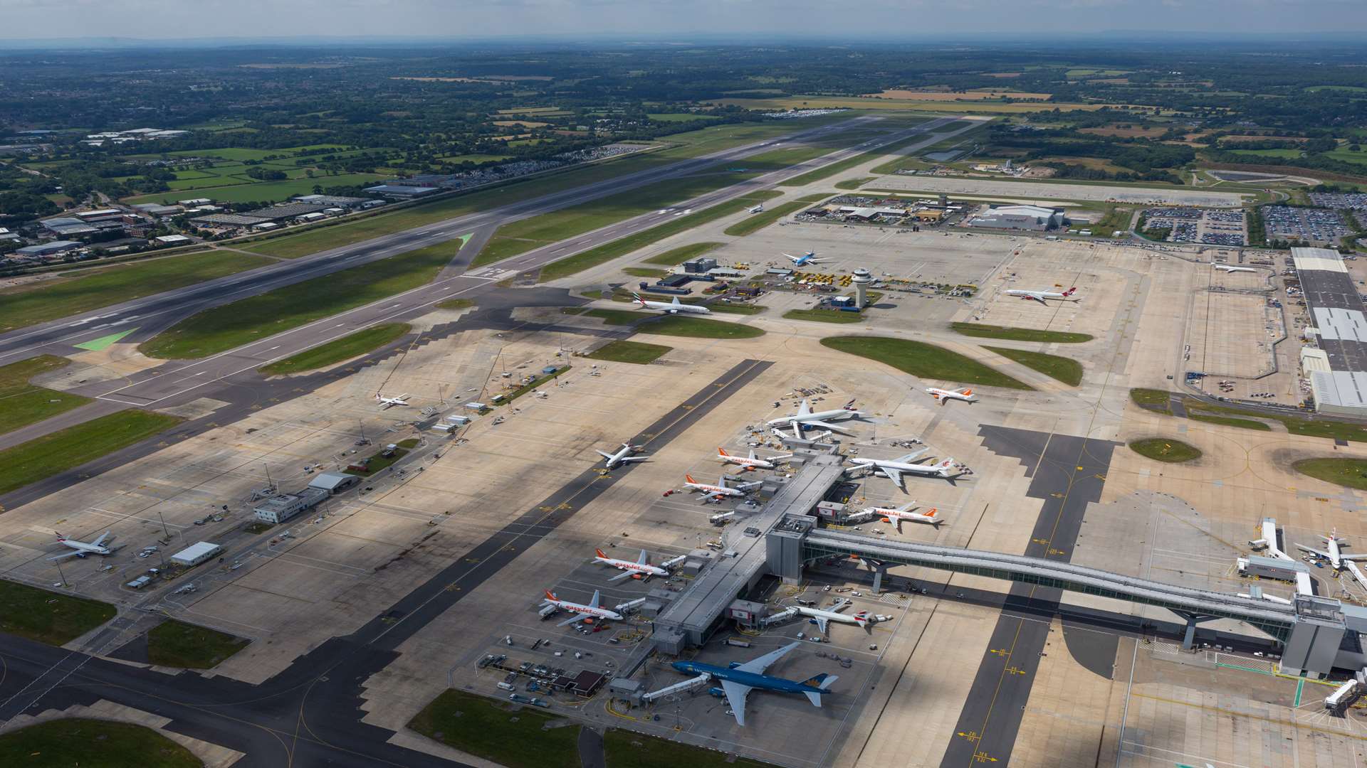 Rees was arrested at Gatwick Airport. Library picture by Countrywide Photographic.