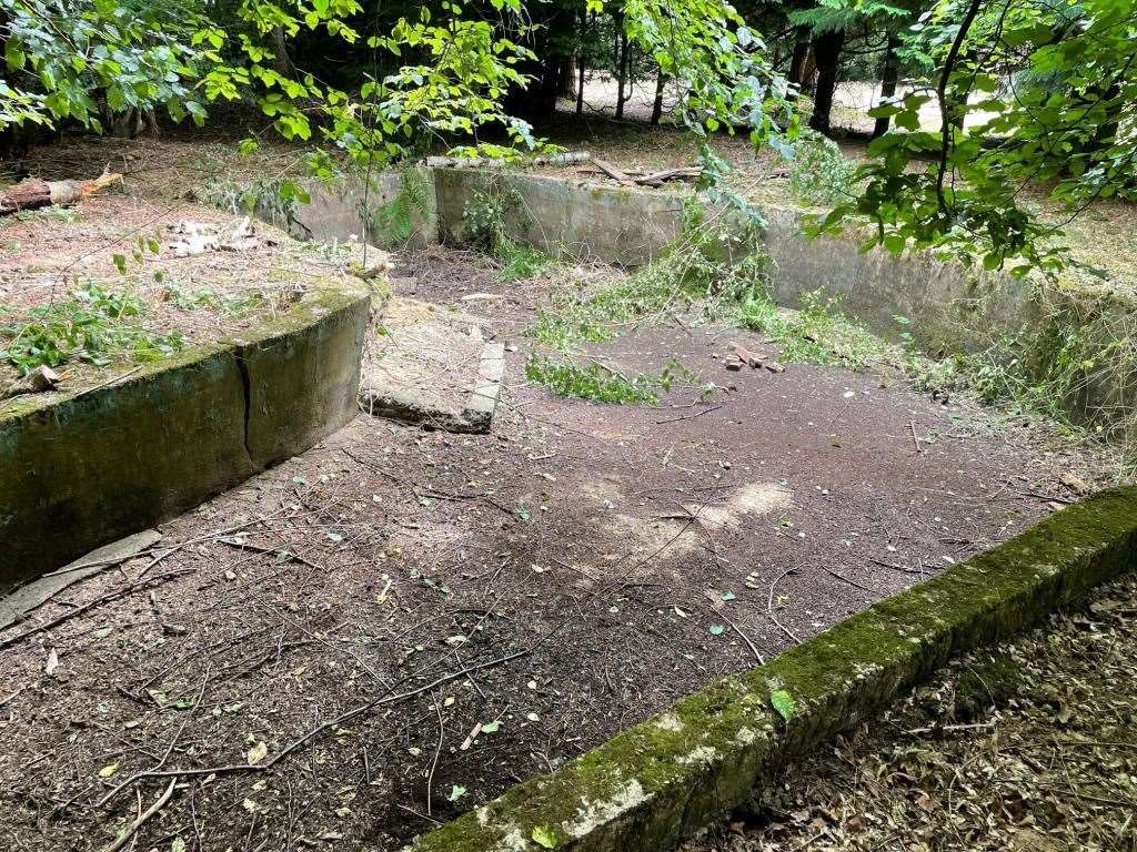 There is also a swimming pool. Photo: Clive Emson