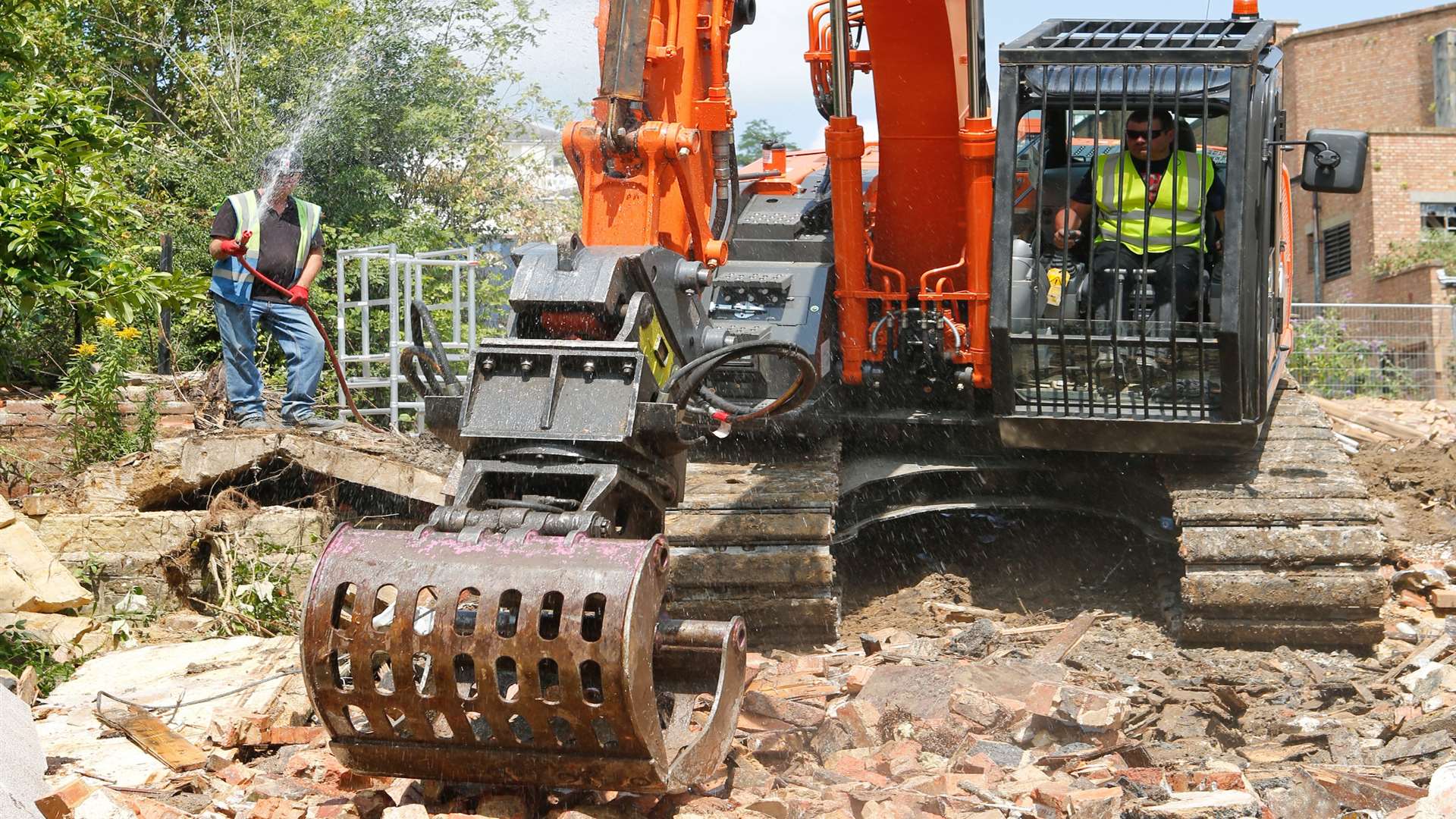 Demolition of the old site took place in 2014