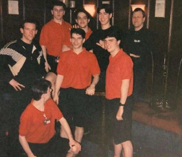 Priz staff 1993/94. Picture: Darren Milner