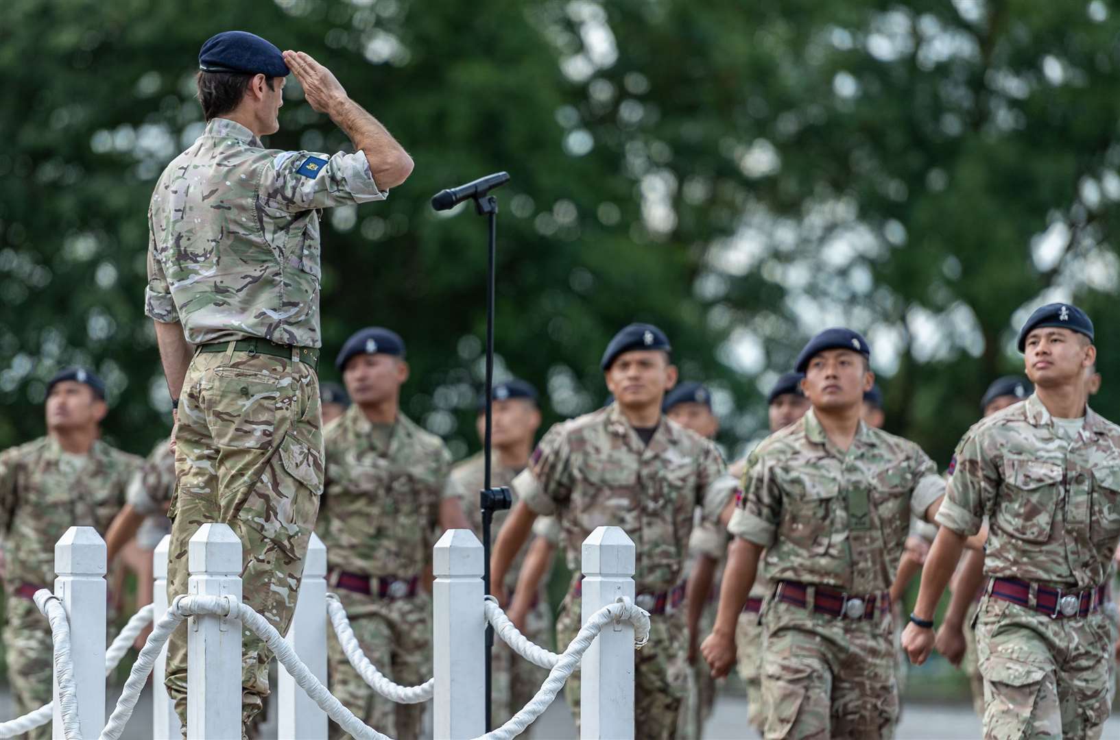 Maidstone's 36 Engineer Regiment has been awarded the Firmin Sword of Peace for its humanitarian work around the world. Picture: Crown Copyright 2020