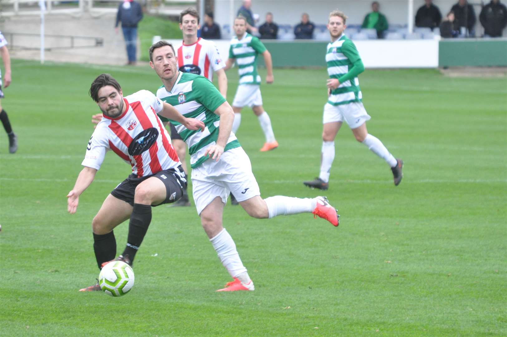 Richie Hamill in action for Sheppey Picture: Paul Owen Richards