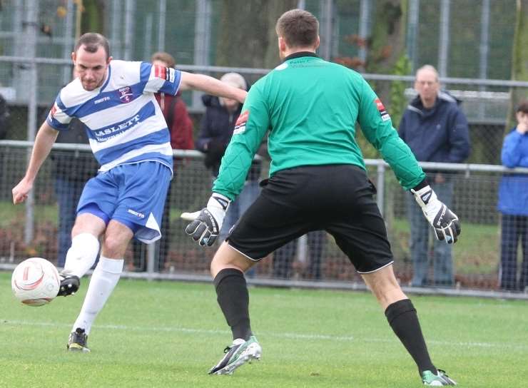 Margate's Luke Moore. Picture: Don Walker